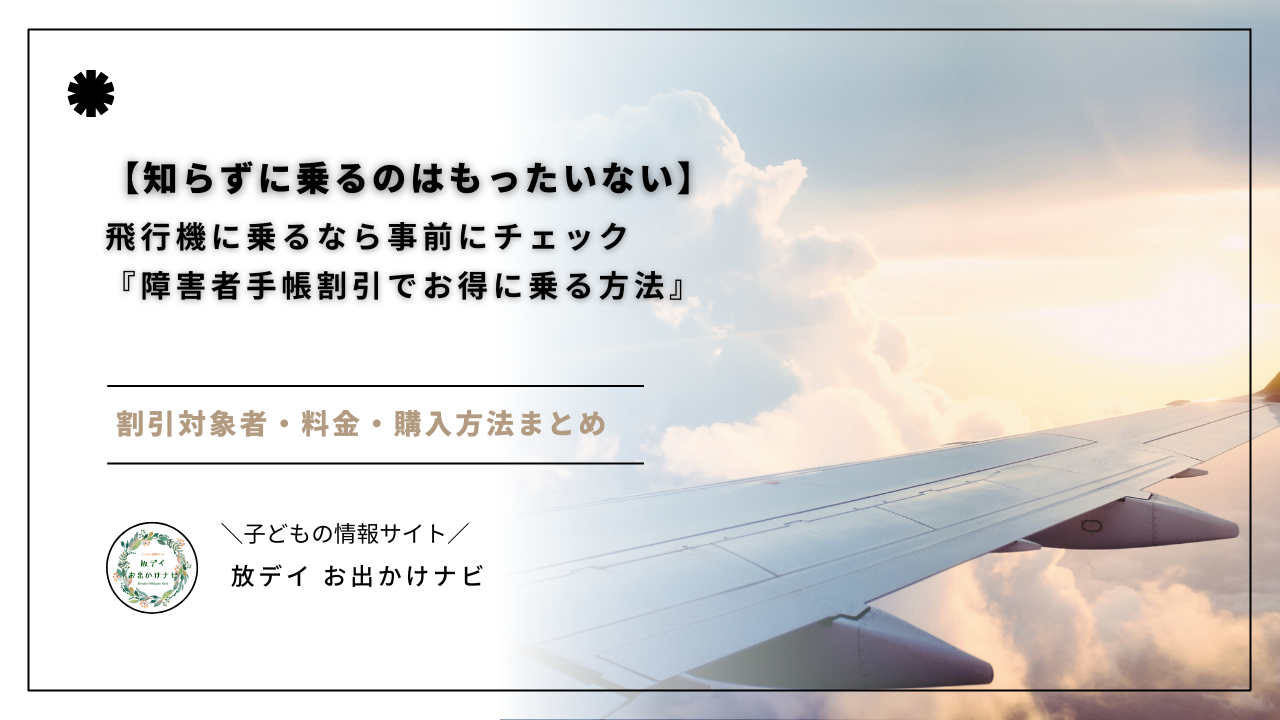この記事では、飛行機に最大50％お得に乗れる対象者・料金・購入方法をわかりやすく解説。